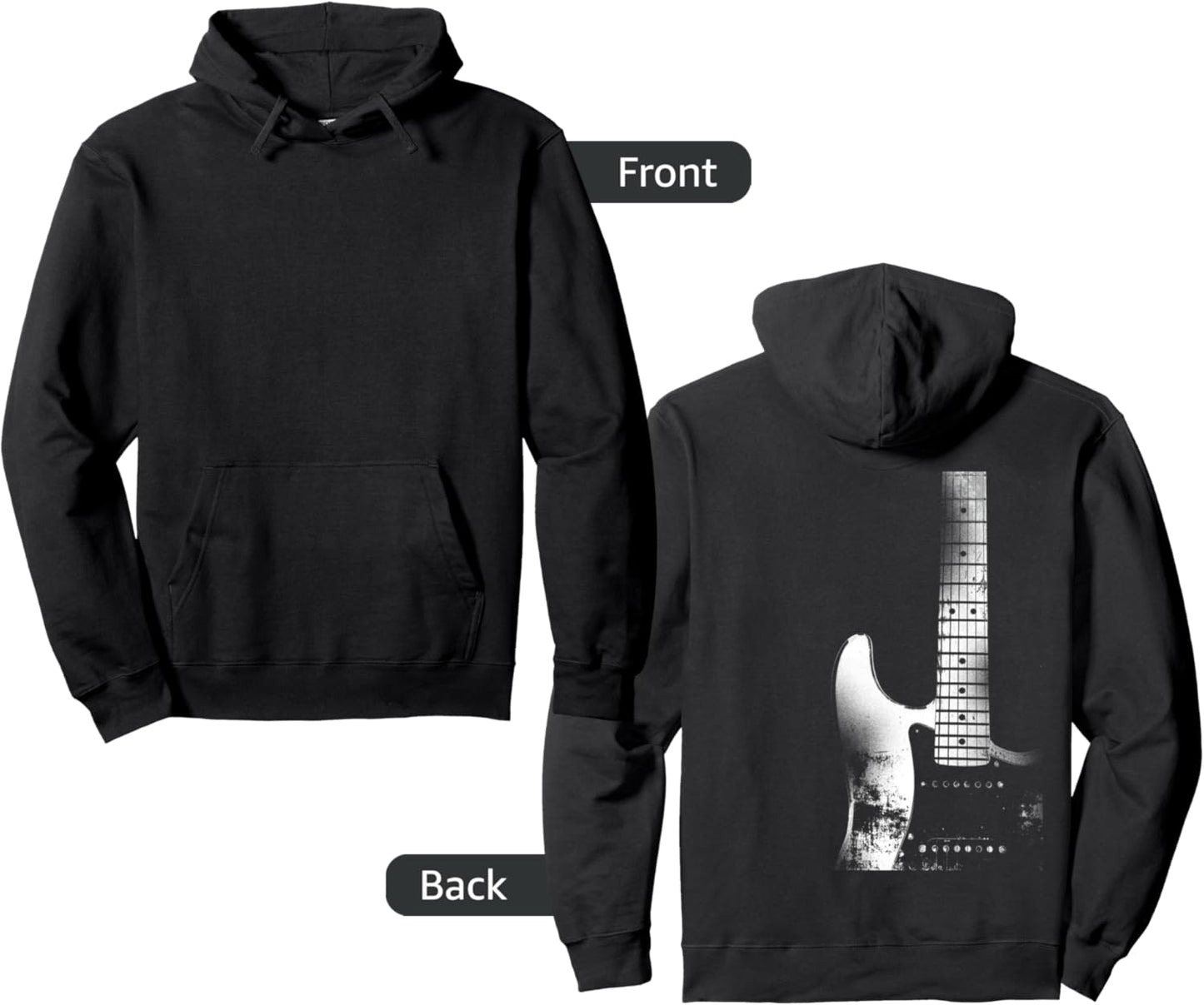 Acoustic Guitar hoodie cool graphic Musician Guitar pullover