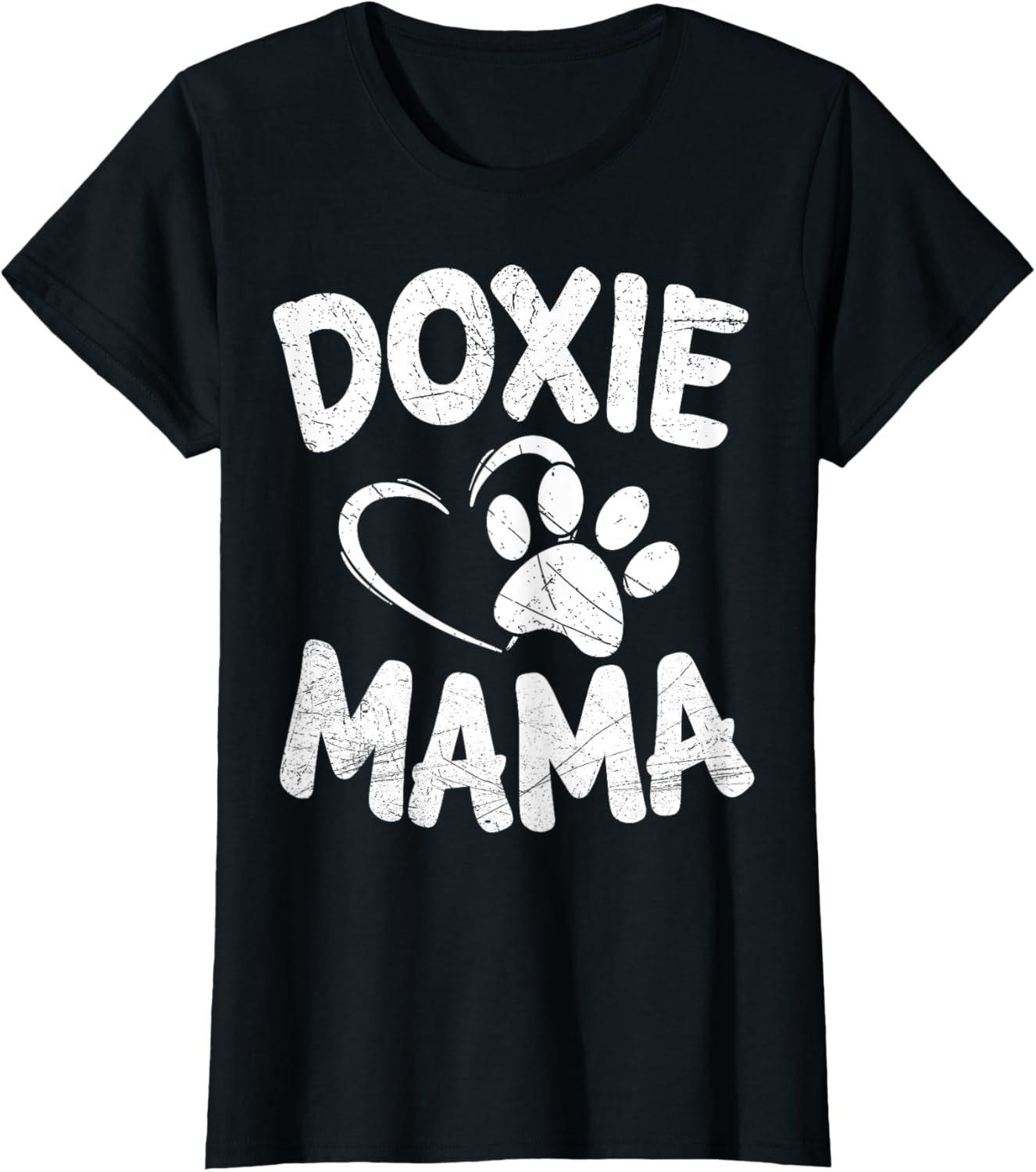 Doxie Mama T-Shirt Dog Mom Dachshund Weiner Owner Gifts Tee Women T-Shirt