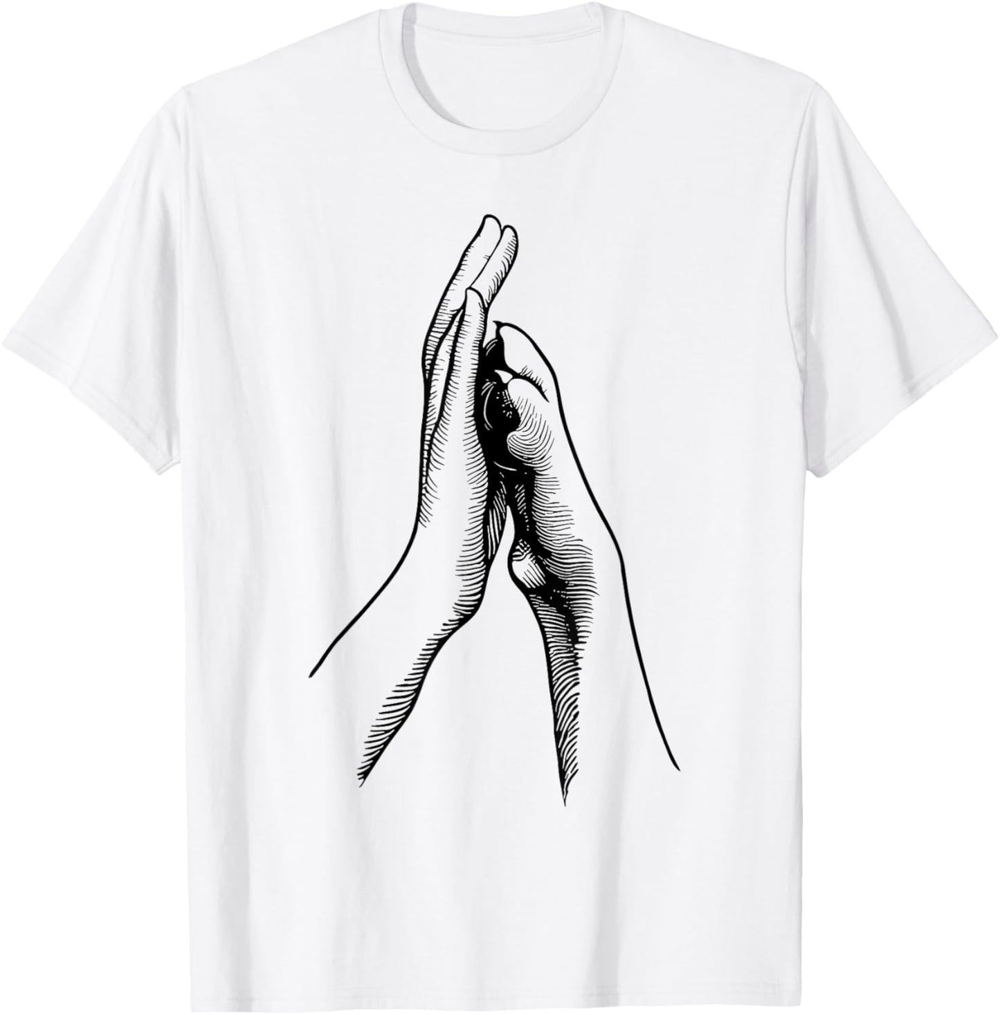 Dog Paw Human Hand High Five T-Shirt
