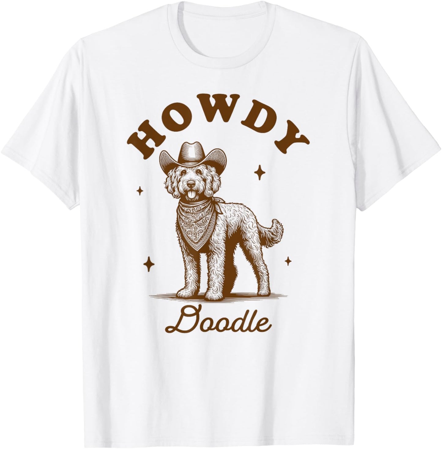 Doodle Mom Doodle Lover Vintage Western Life Howdy Doodle T-Shirt