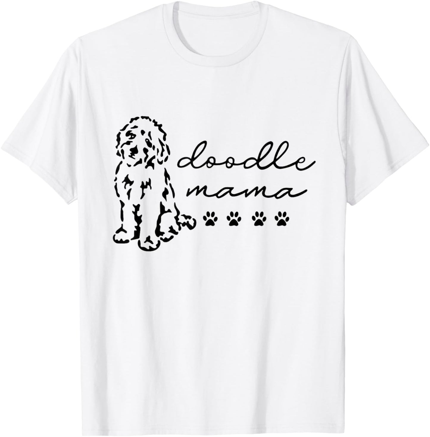Doodle Mama Labradoodle Golden Gift Doodle Dog Lover Mom T-Shirt
