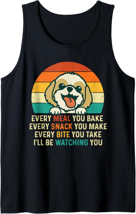 Every Meal You Bake - Dog Lover Dog Owner Dog Mom Dog Dad Tank Top