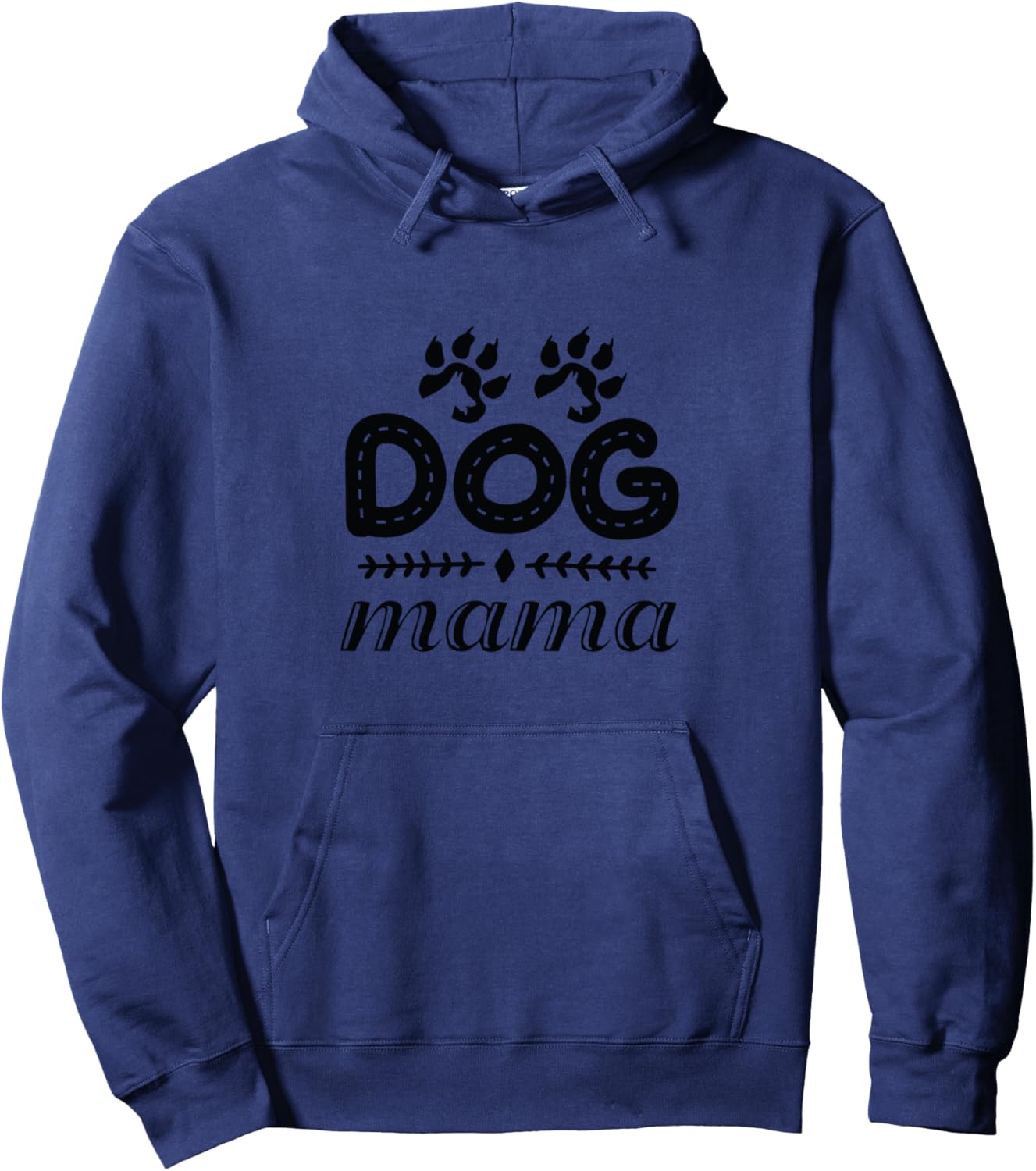 Dog Mama Fur Mom Fur Moms Cute Dog Lover Gift Pullover Hoodie