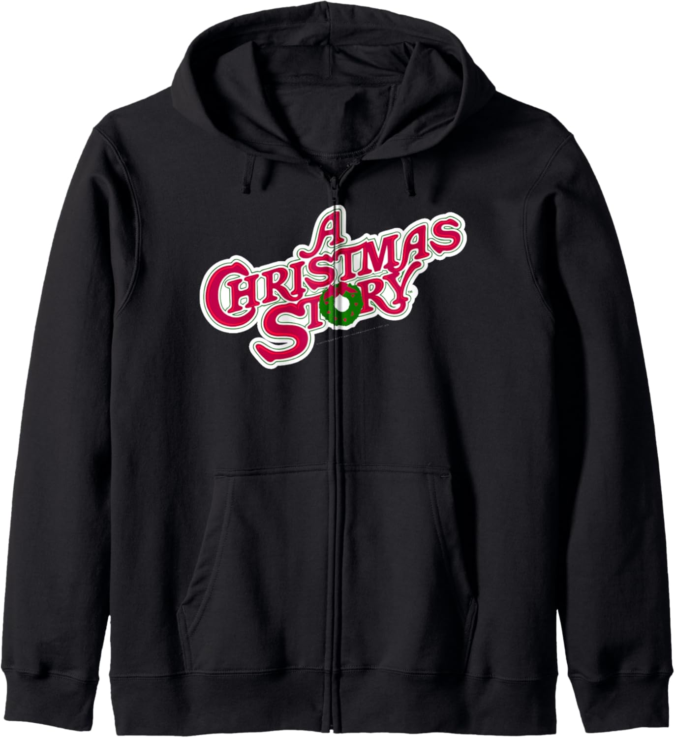 A Christmas Story Classic Logo Zip Hoodie