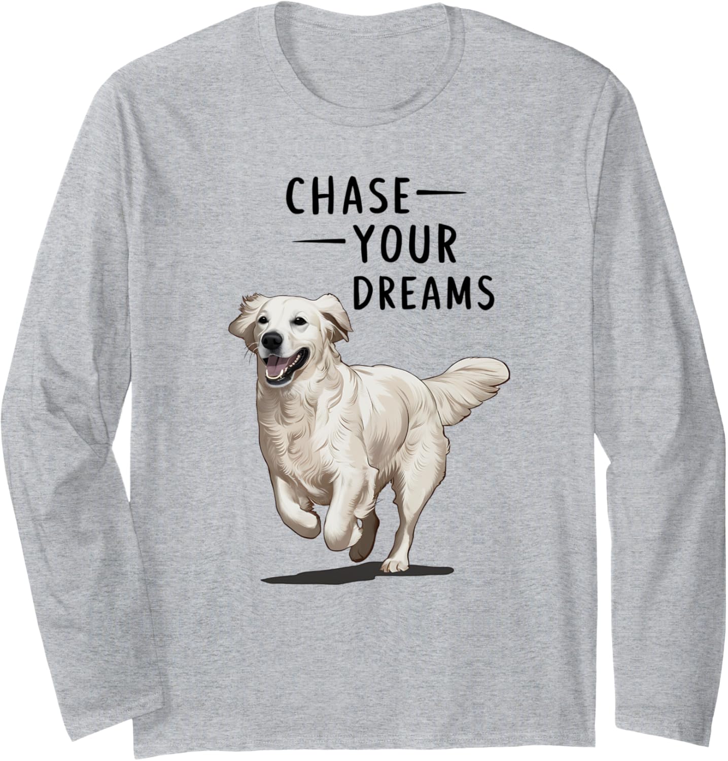 English Cream Golden Retriever Gifts Puppy Dog Men Women Kid Long Sleeve T-Shirt