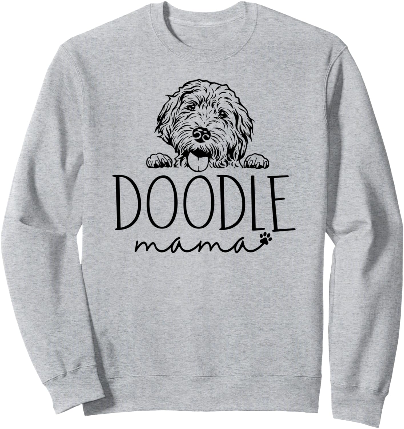 Doodle Mama Labradoodle Golden Tee Doodle Dog Lover Mom Sweatshirt