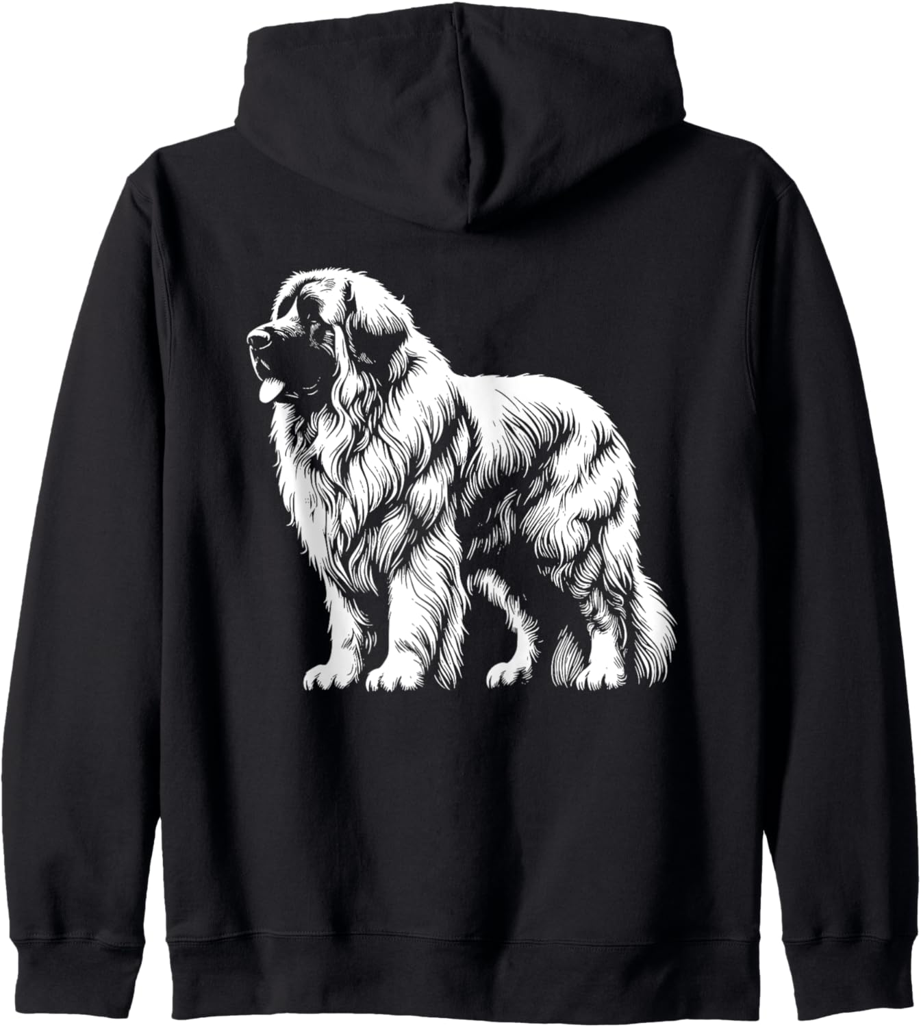 Dog Dad Mom Lover - Monochromatic Leonberger Zip Hoodie