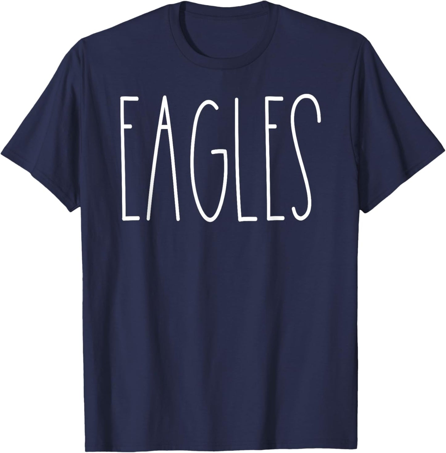 Eagles School Spirit Team Mascot Teacher Gift T-Shirt