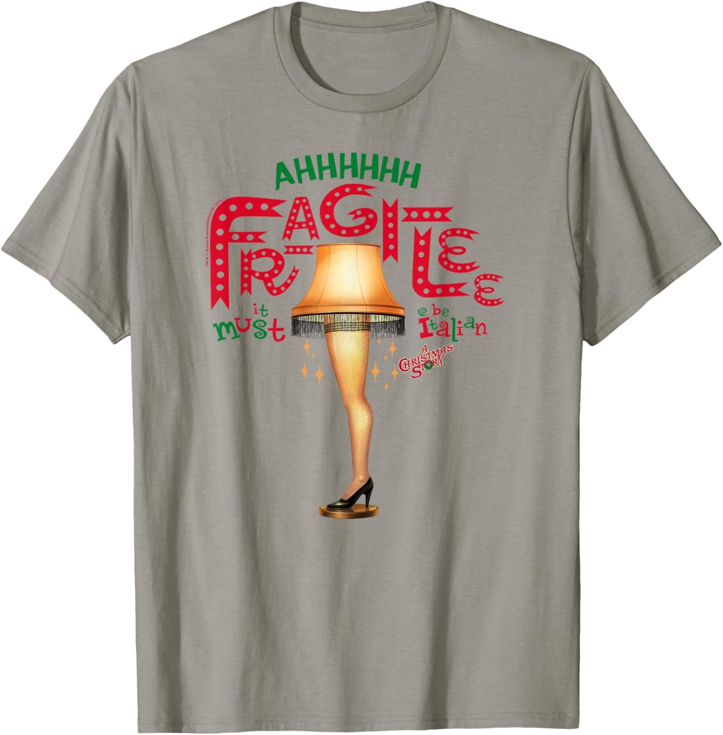 A Christmas Story Ahh Fragilee Leg Lamp Funny Holiday T-Shirt