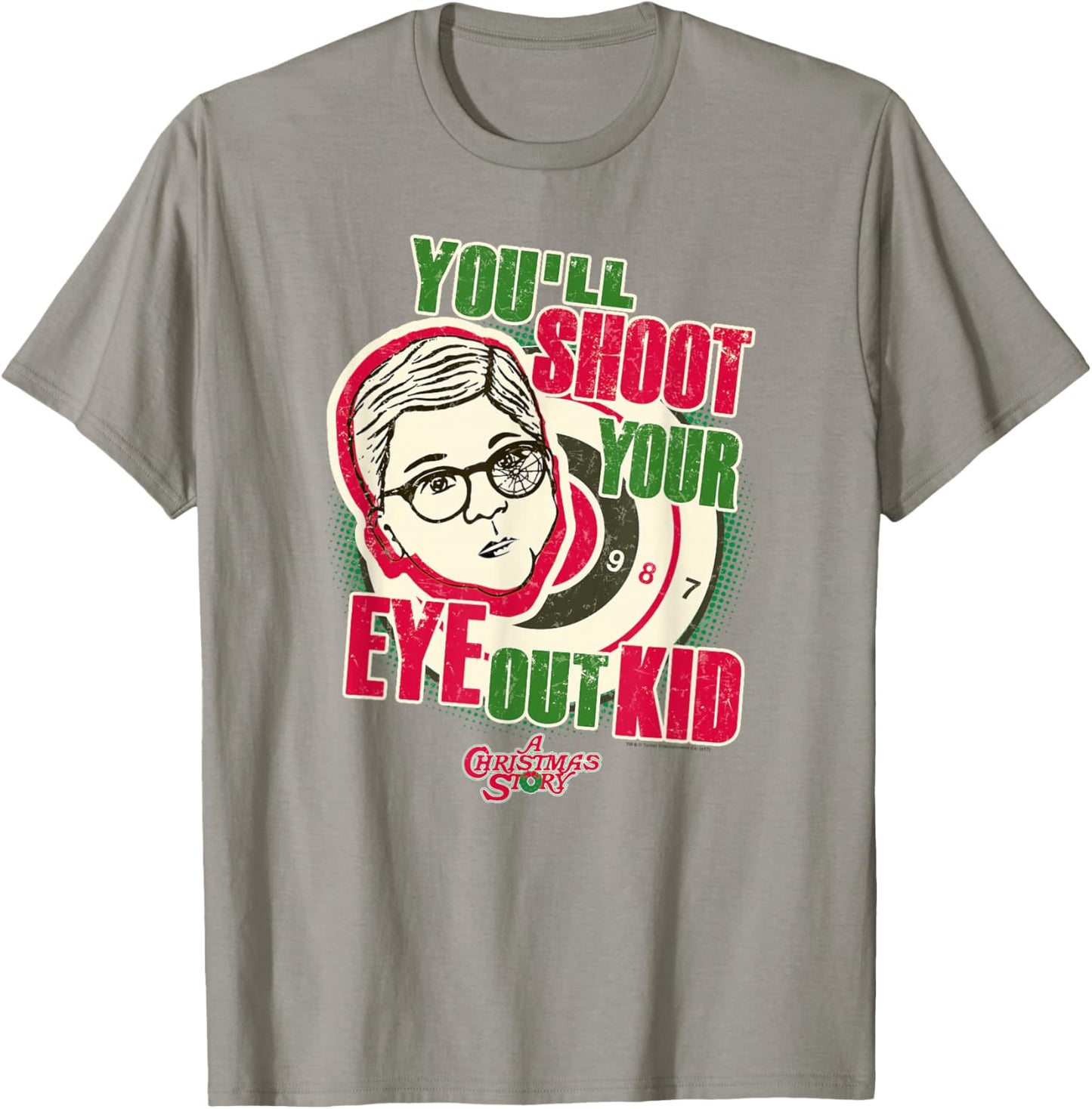 A Christmas Story You'll Shoot Your Eye Out Kid T-Shirt