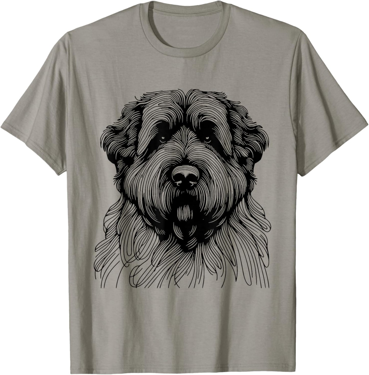 Dog Fingerprint - Bouviers des Flandre Dad Mom T-Shirt