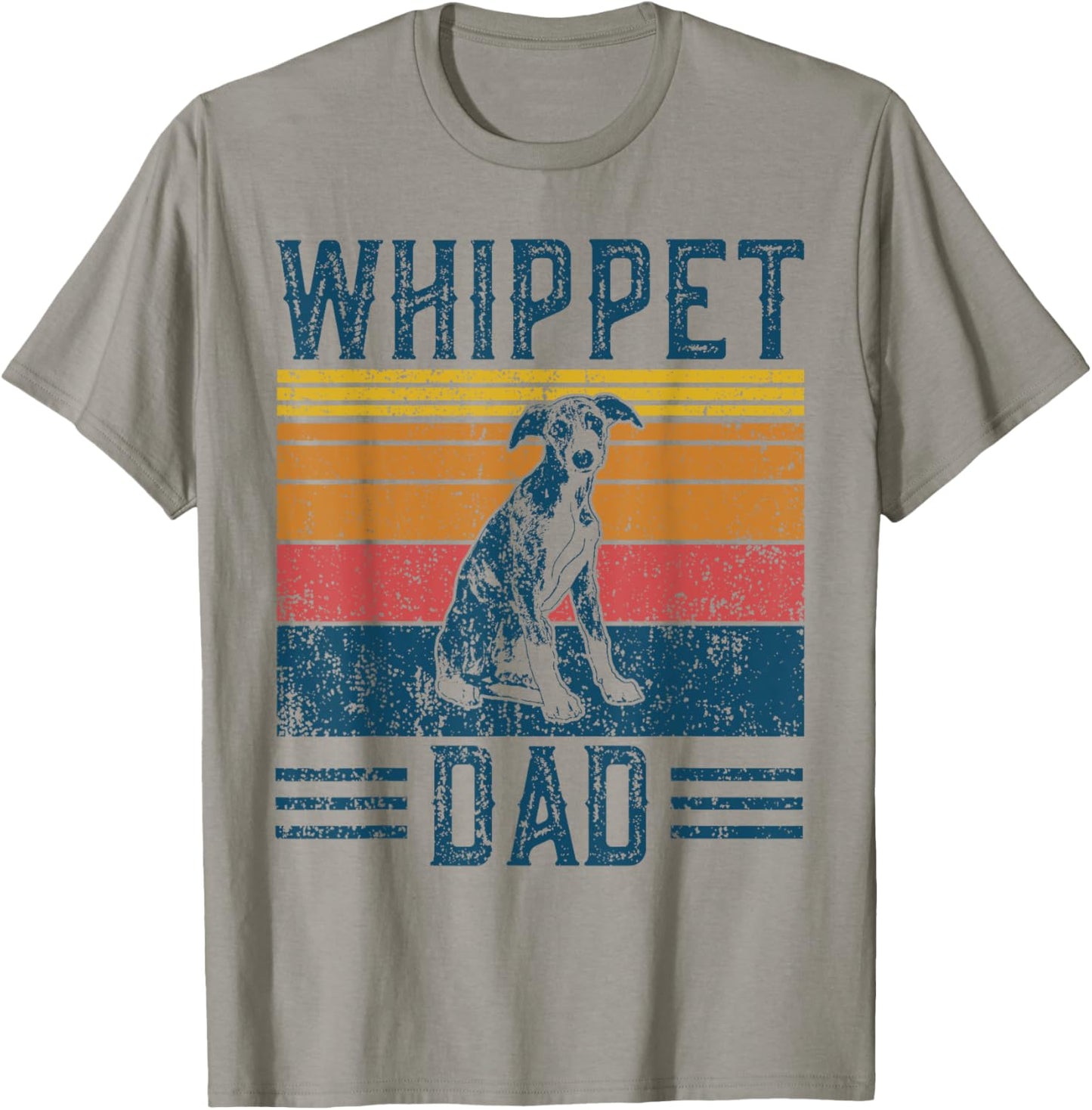 Dog Whippet Dad - Vintage Whippet Dad T-Shirt