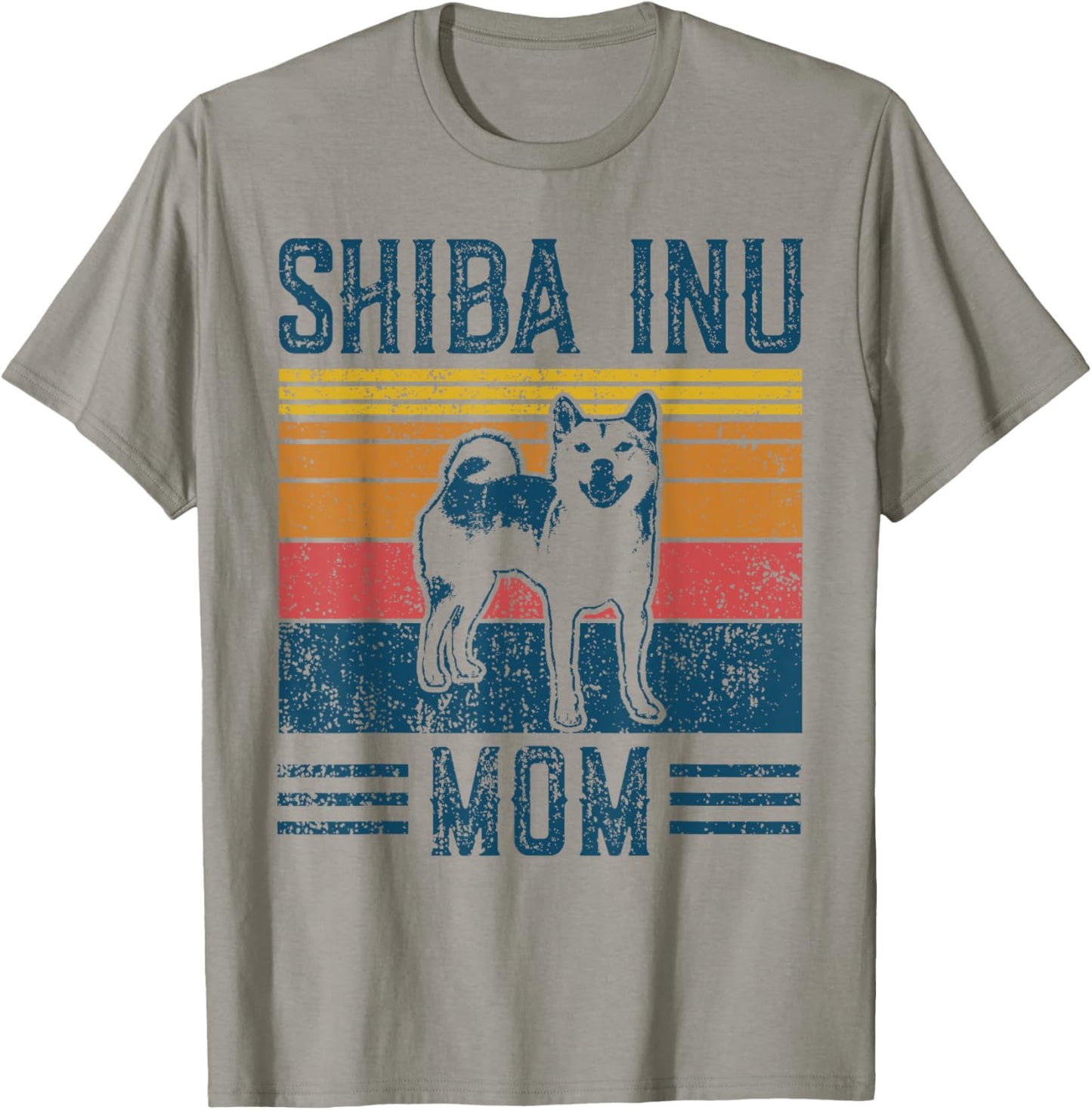 Dog Shiba Inu Mom - Vintage Shiba Inu Mom T-Shirt