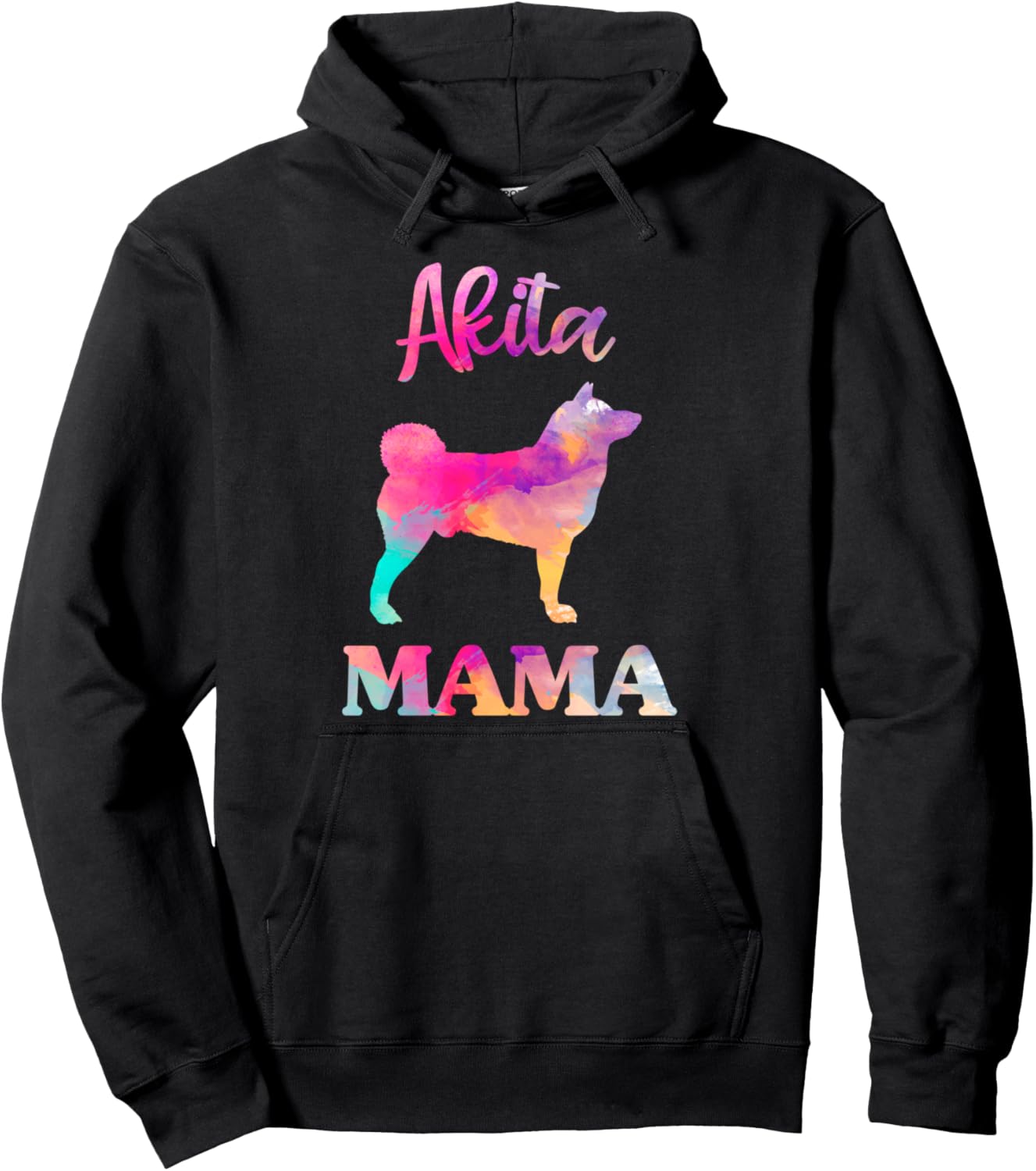 Akita Mama Shirt Women, Mothers Day Dog Mom Pullover Hoodie
