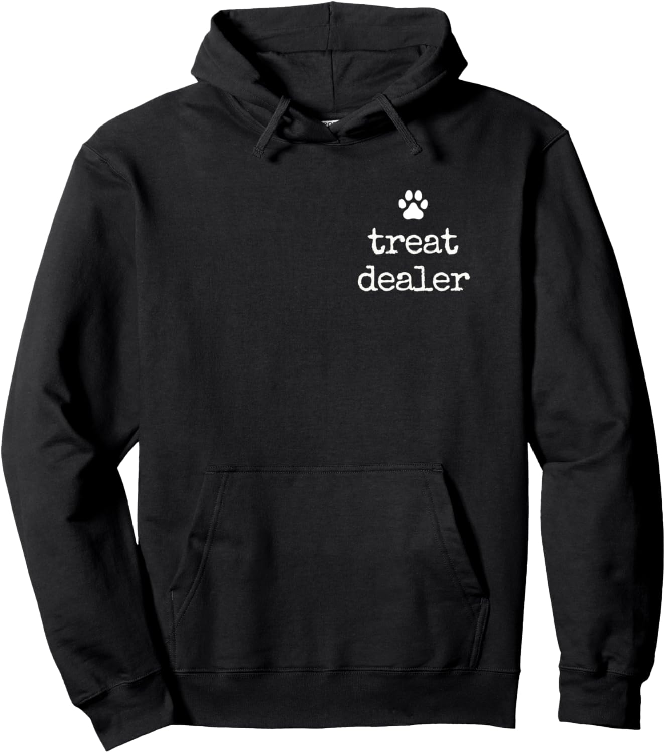 Dog Treat Dealer Dog Owner Humor Funny Dog Dad Dog Lover Pullover Hoodie