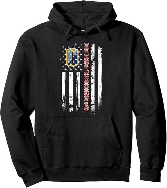 170th Infantry Brigade Combat Team Veteran Veterans Day Xmas Pullover Hoodie