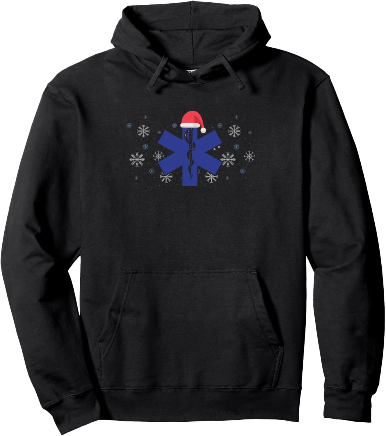 EMT Christmas Emergency Medical Technician Funny EMT Pullover Hoodie