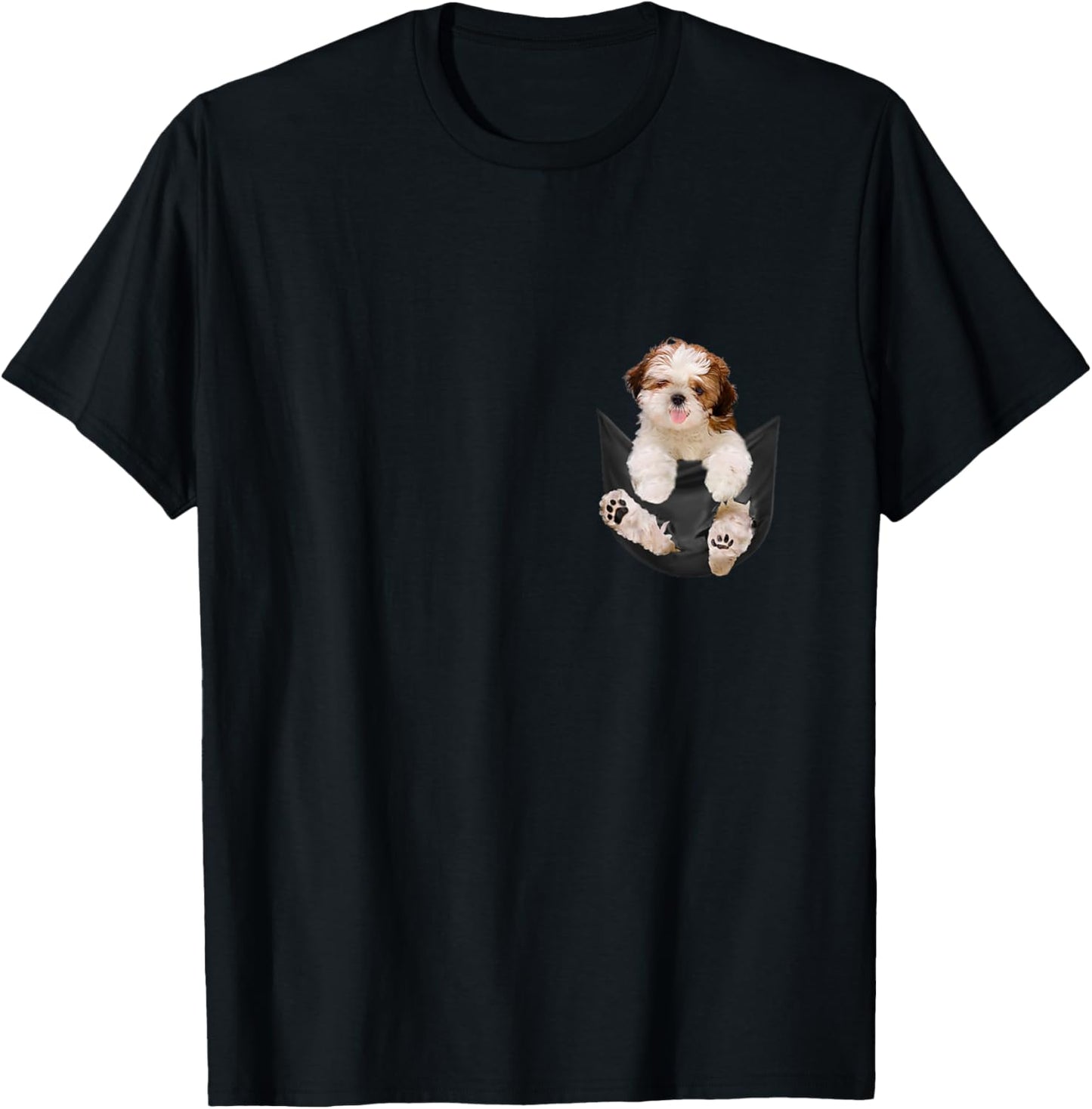 Dog Lover Gifts Shih Tzu in Bag T-Shirt for Men Women Girls Kids