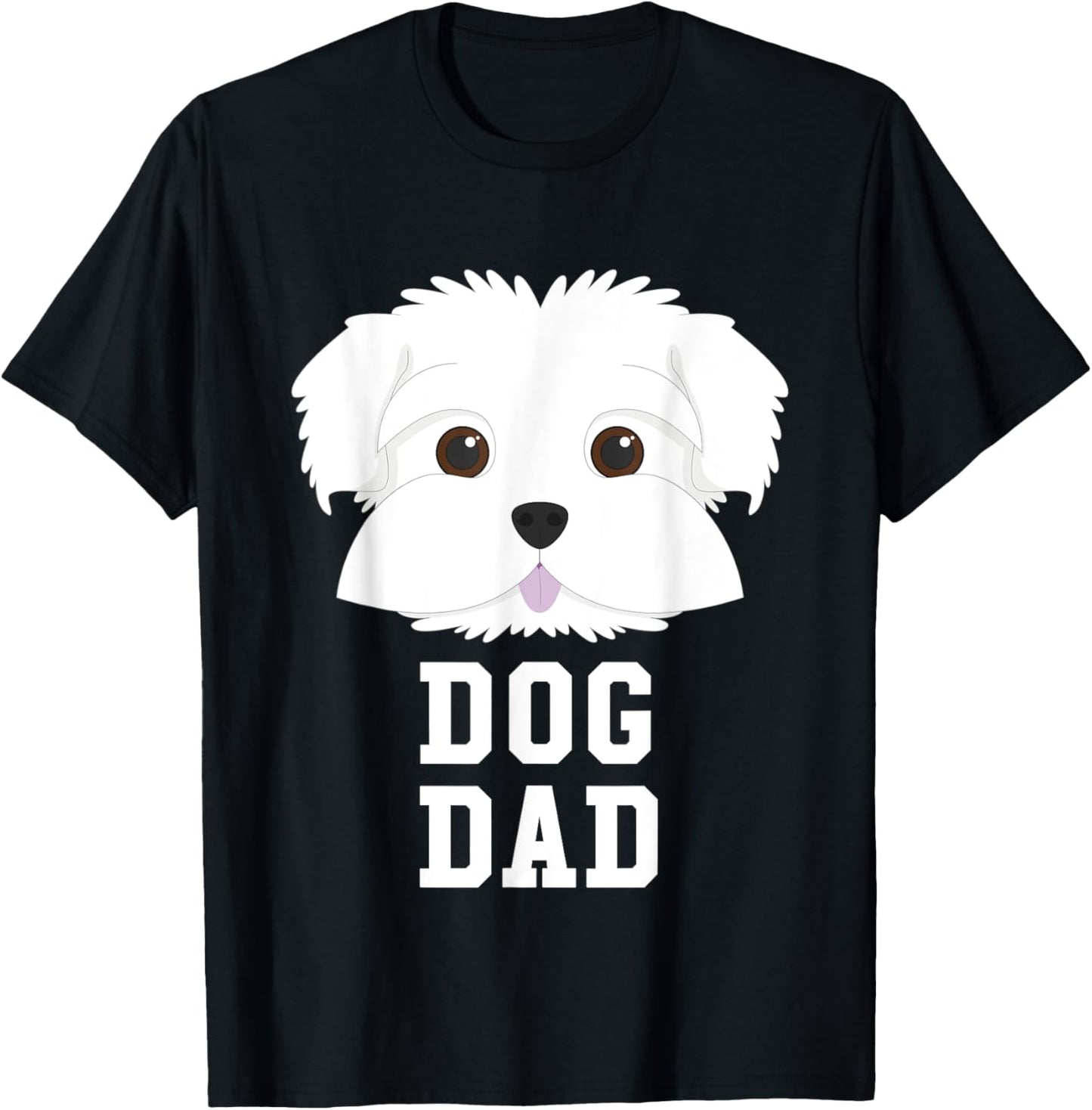 Dog Dad Maltese - Fathers Day T-Shirt T-Shirt