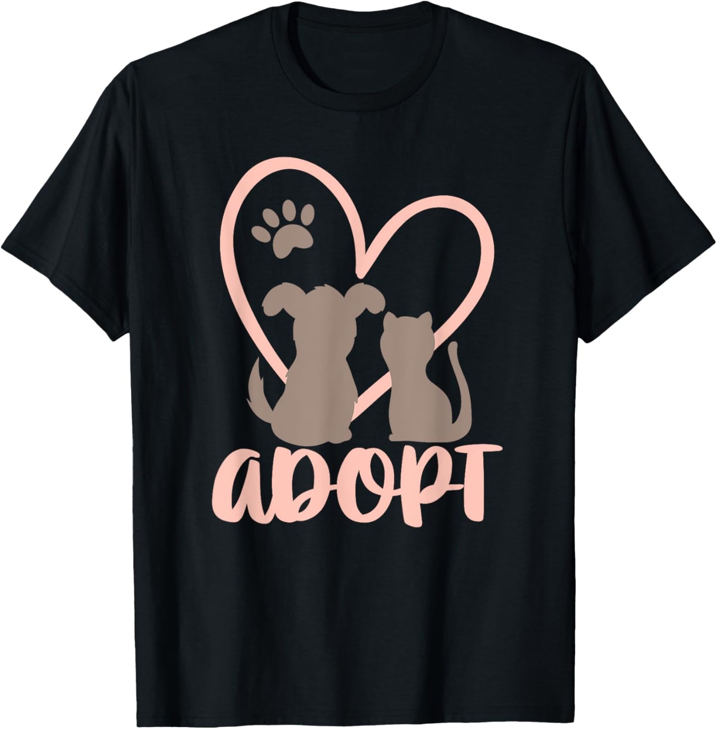 Adopt Rescue Pet Owner Rescue Mom or Dad - Dog and Cat Men Women Kids T-Shirt