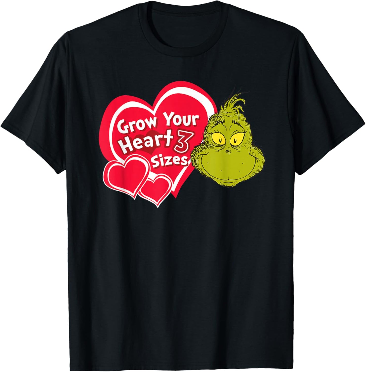 Dr. Seuss Grinch Grow Your Heart T-shirt T-Shirt