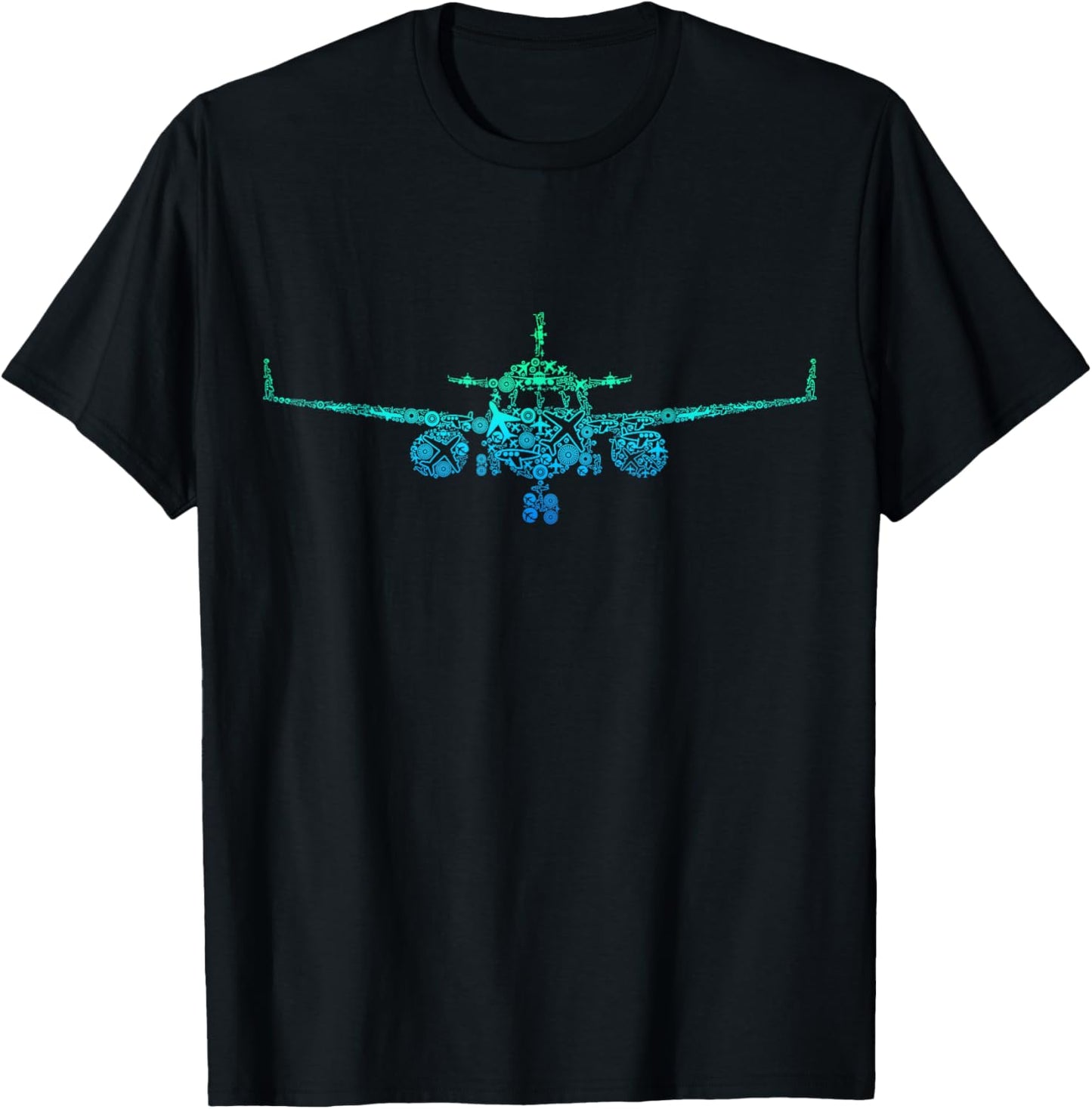 Airplane Pilot Kids Men Toddler Boys Plane T-Shirt