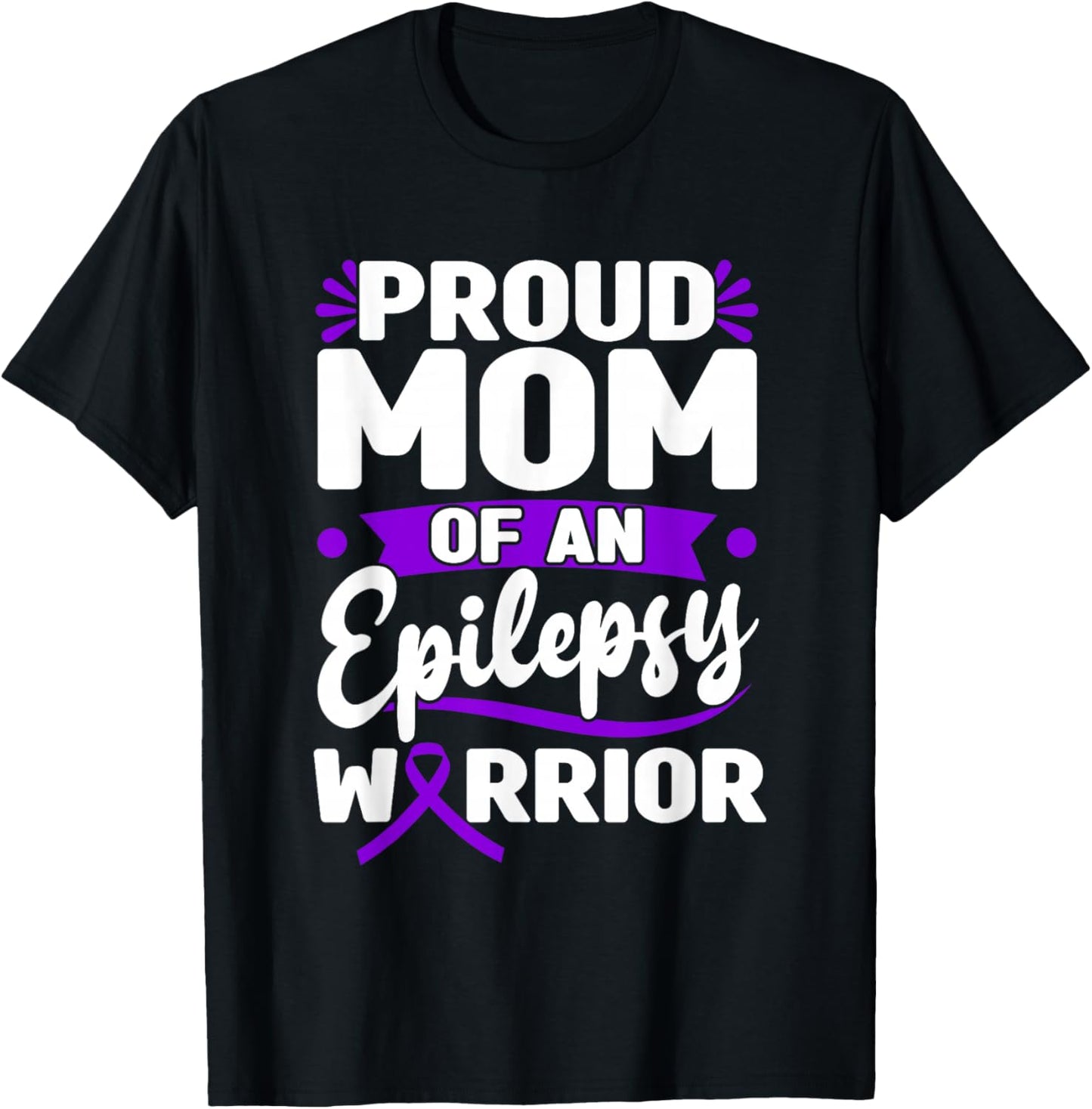 Epilepsy Support Warrior Epilepsy Awareness Month for Women T-Shirt
