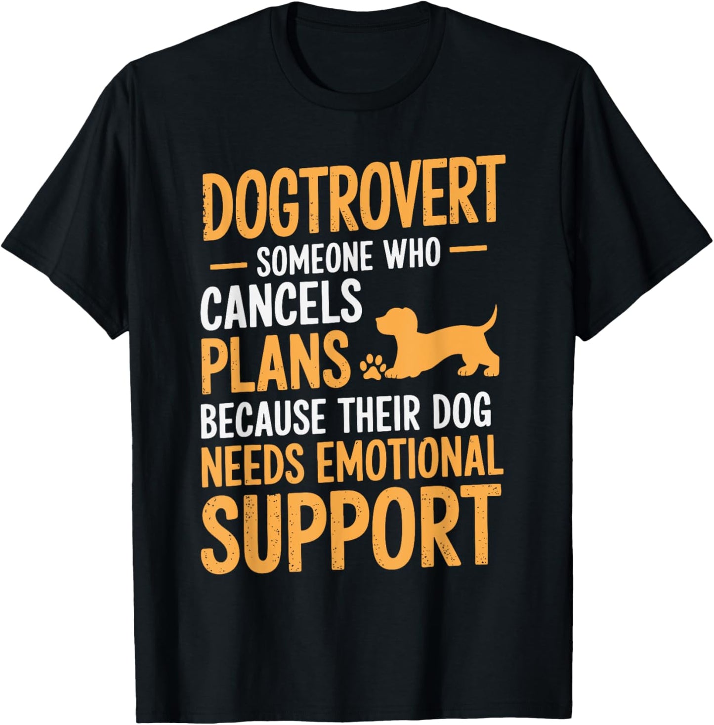 Dogtrovert Funny Definition Dog T-Shirt