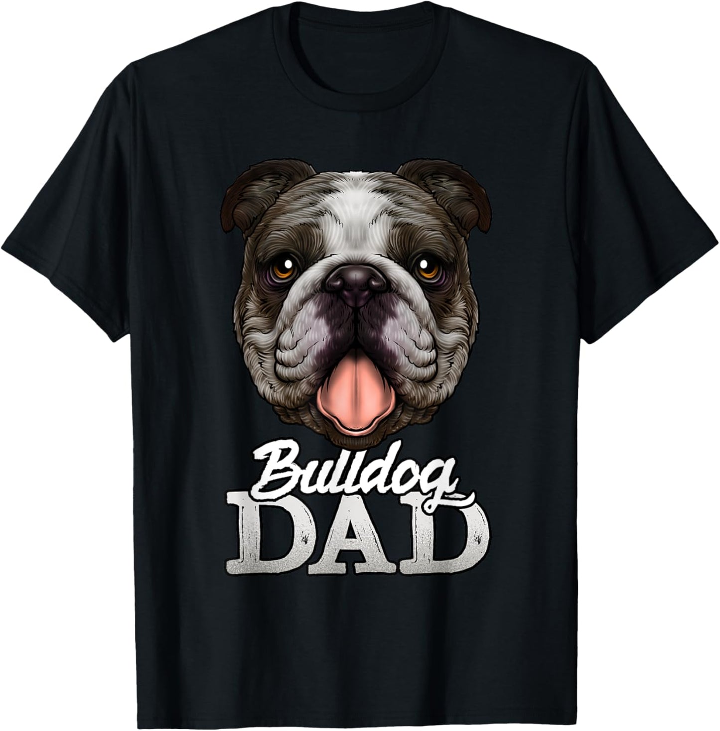 Dog Papa Shirt Bulldog Dad Gifts English Bulldog Gifts T-Shirt