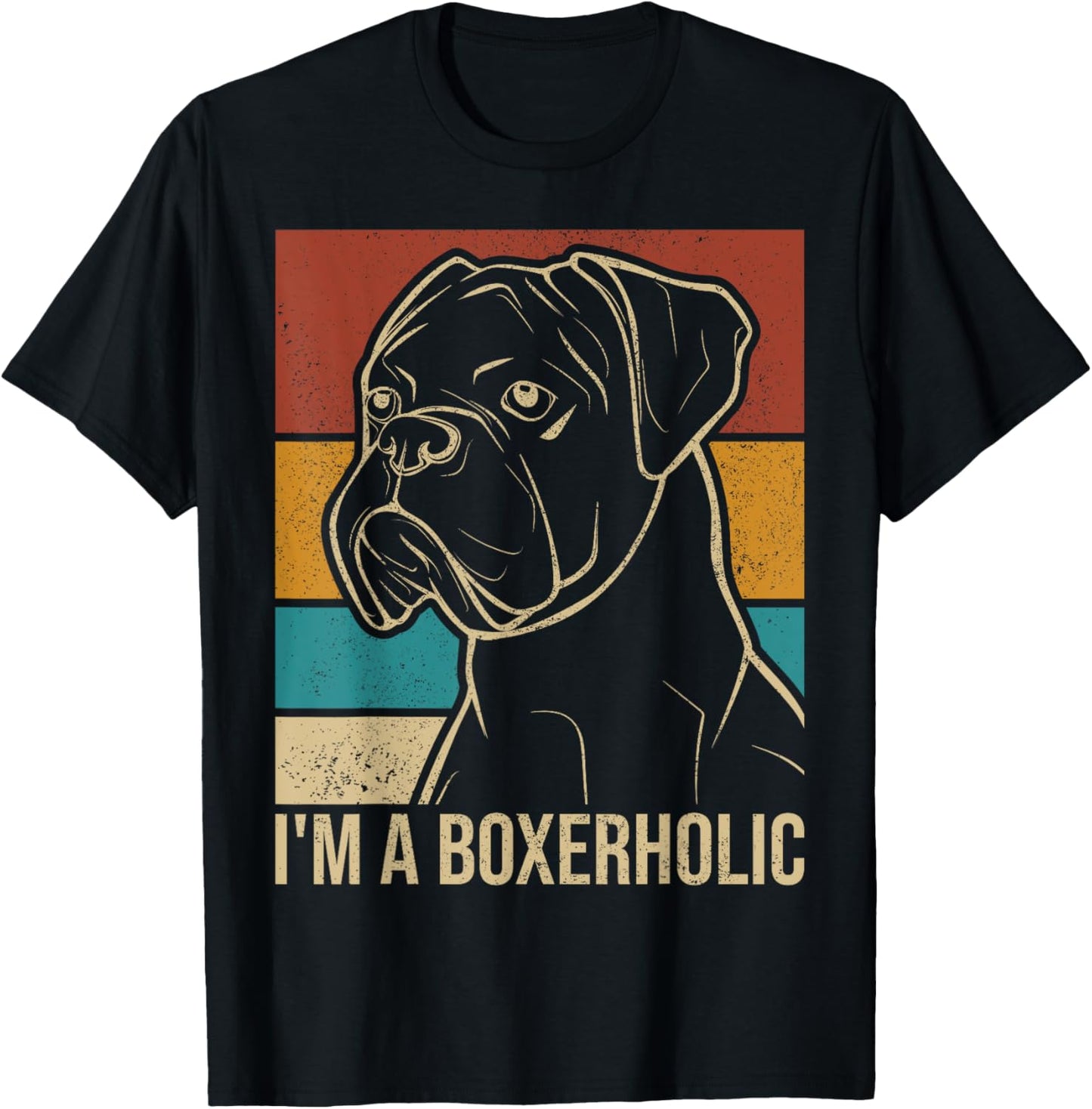 Dog Lover Dog Owner Vintage Pet Animal Outfit Funny Boxer T-Shirt