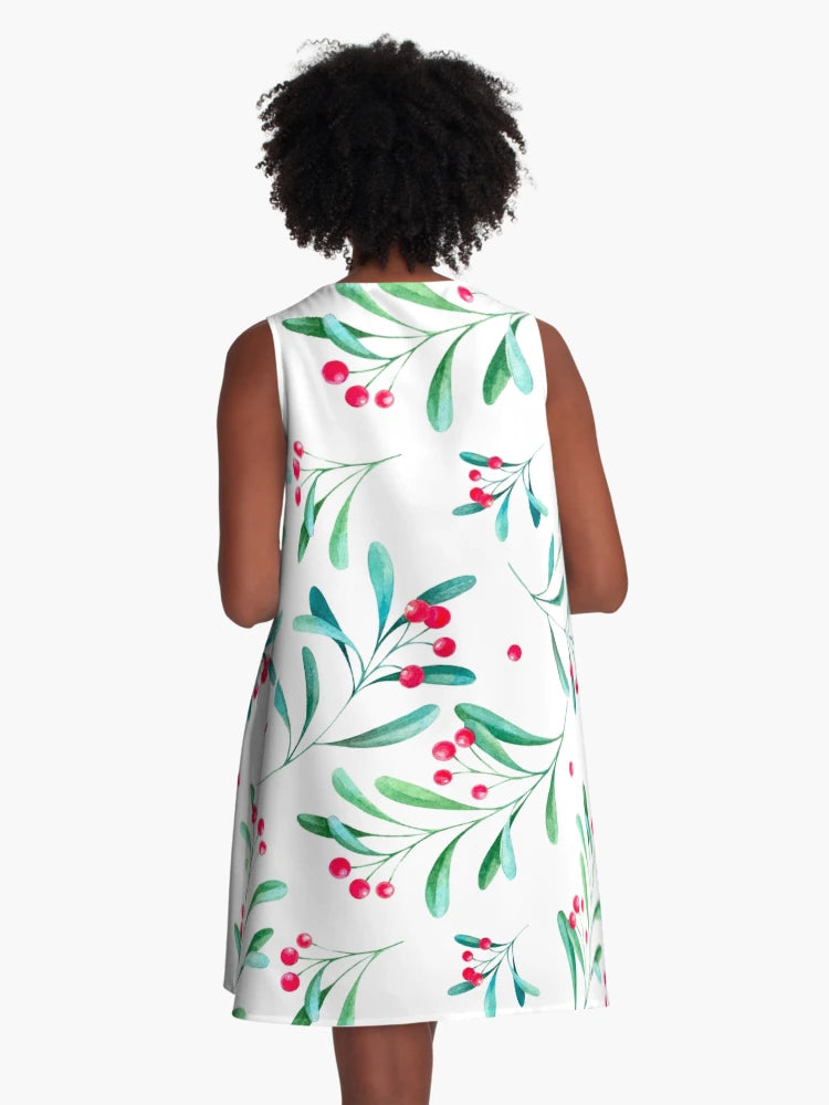 Festive Holly Pattern