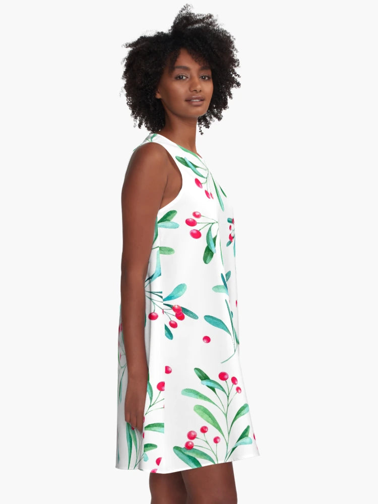 Festive Holly Pattern