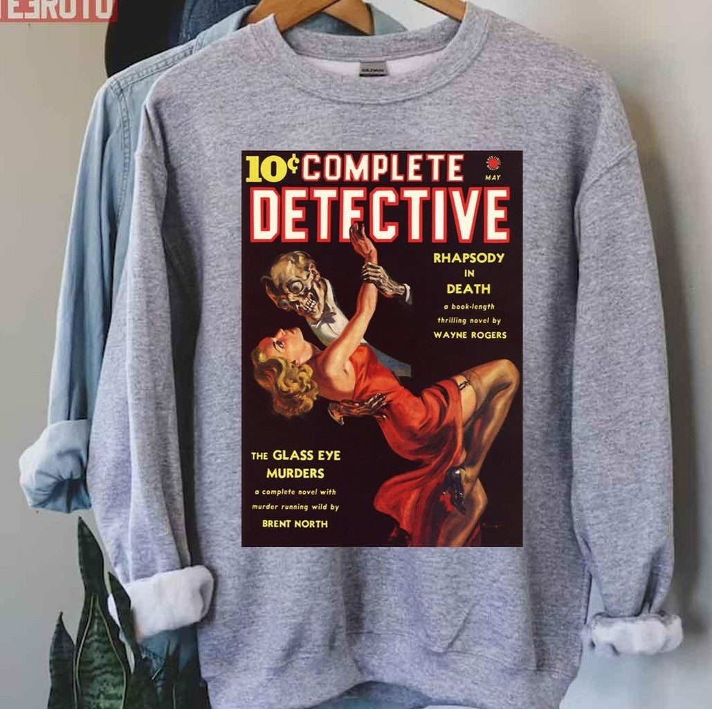 10 Cent Complete Detective True Crime Mystery Horror Pulp Fiction Unisex T-Shirt