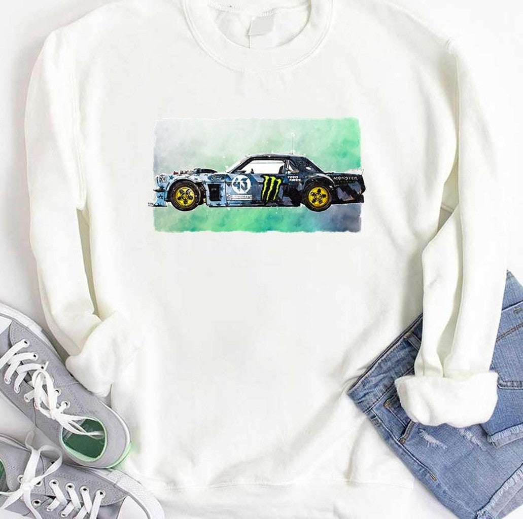 1965-2016 Hoonicorn Ford Mustang Rtr Ken Block Unisex Hoodie