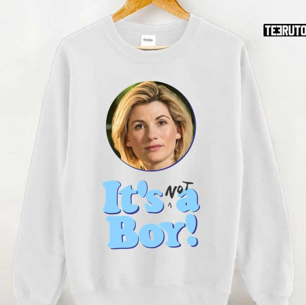 13th Doctor Is Not A Boy Doctor Who Jodie Whittaker Unisex T-shirt
