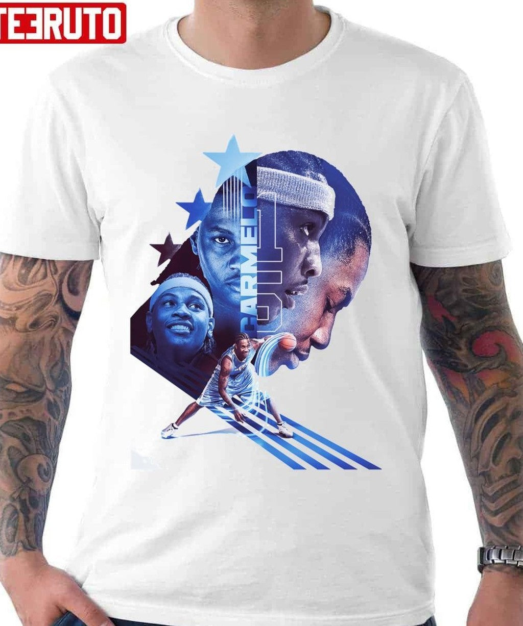 15 Prime Minimalist Design Carmelo Anthony Unisex Hoodie