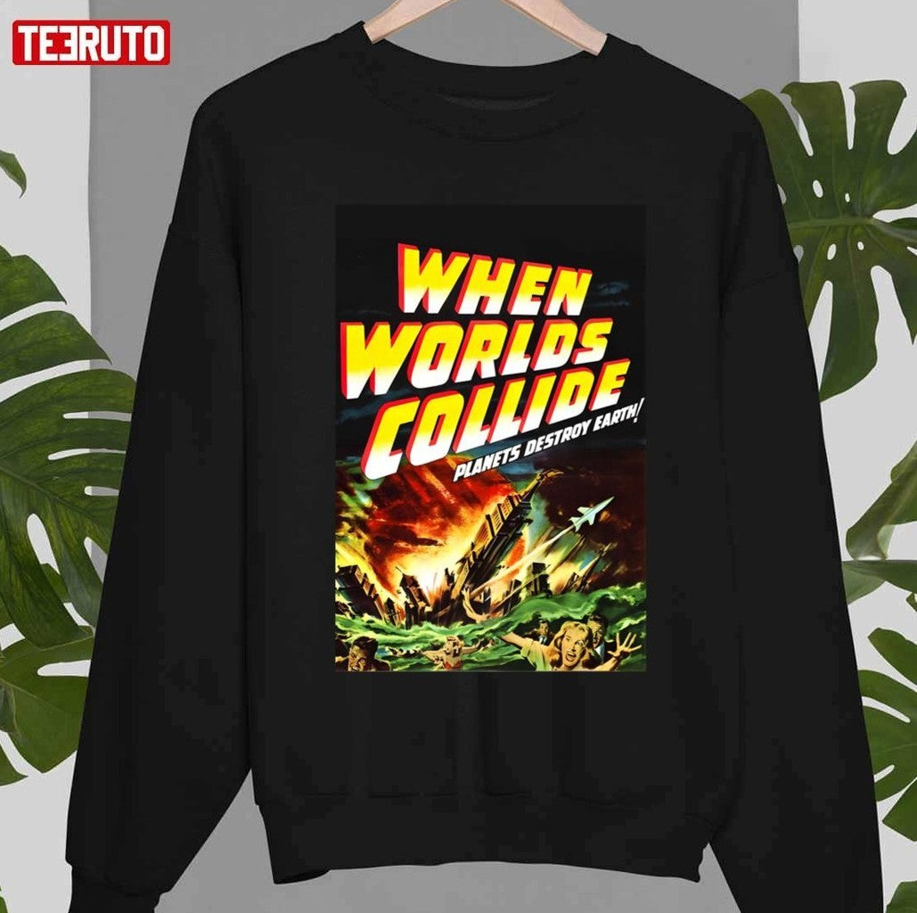 1951 When Worlds Collide Vintage Movie Style Unisex T-shirt