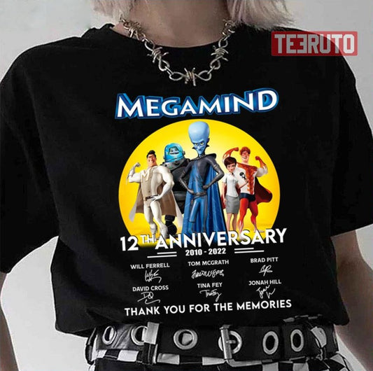 12th Anniversary 2010 2022 Megamind Unisex T-Shirt