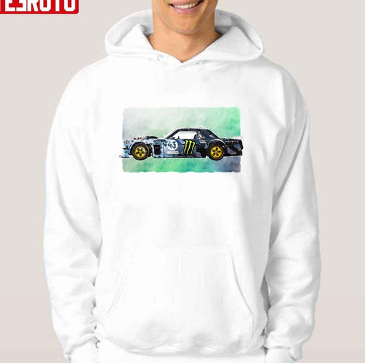 1965-2016 Hoonicorn Ford Mustang Rtr Ken Block Unisex Hoodie