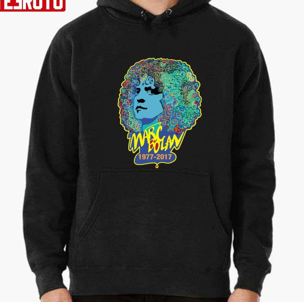 1977 2017 Premium Scoop Marc Bolan Unisex T-Shirt