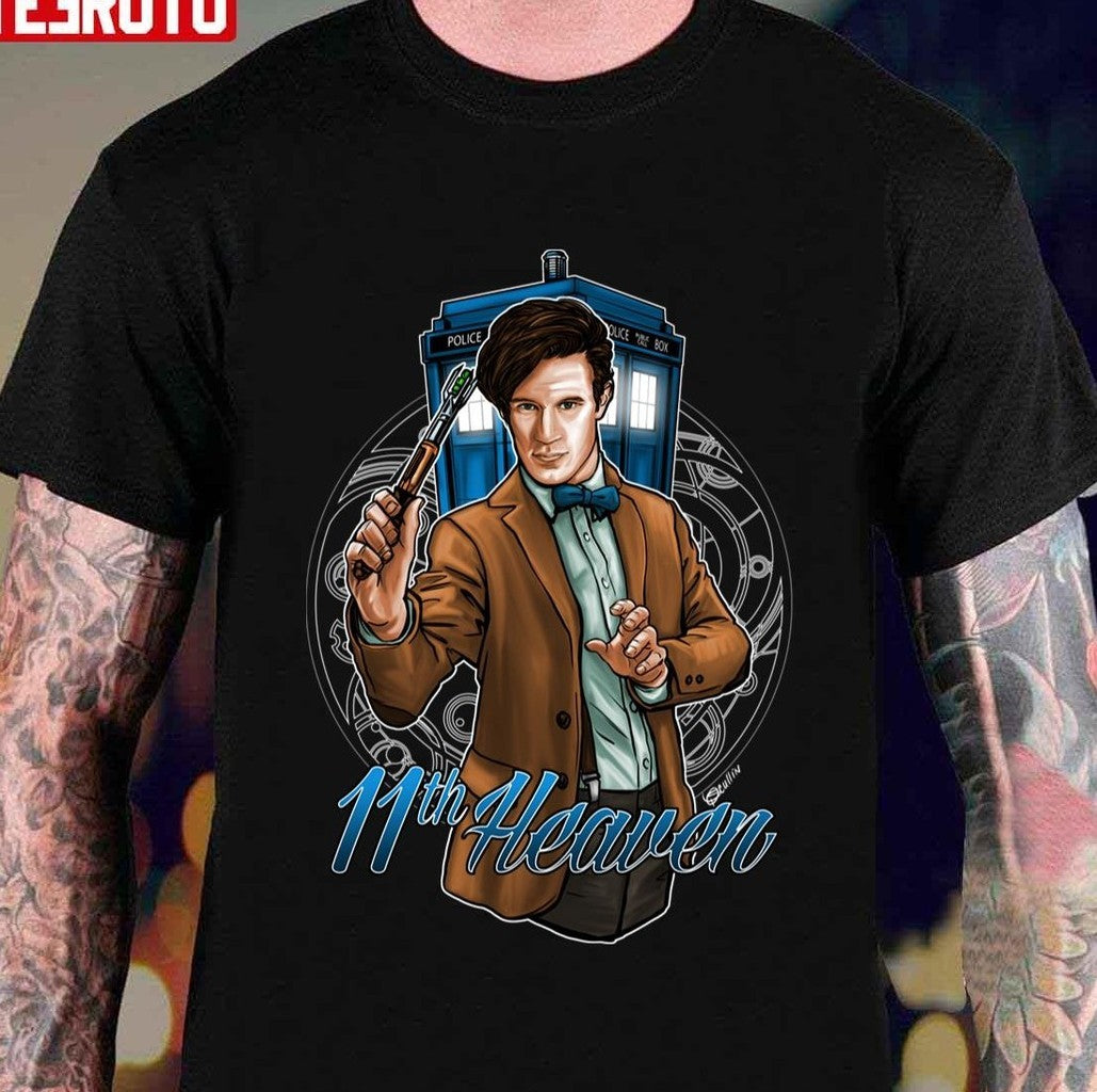 11th Doctor Eleventh Heaven Doctor Who Unisex Hoodie