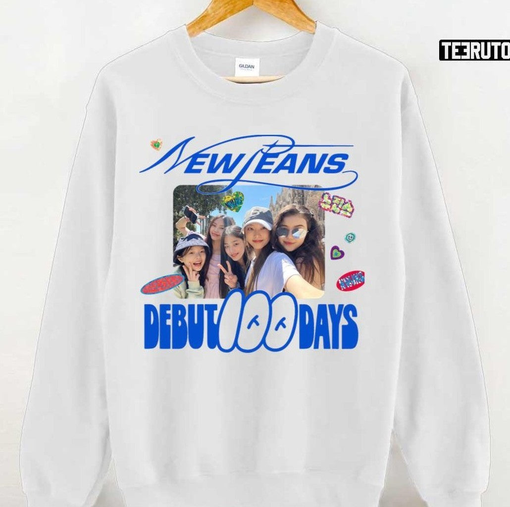100 Days Debut Newjeans Kpop Unisex T-Shirt