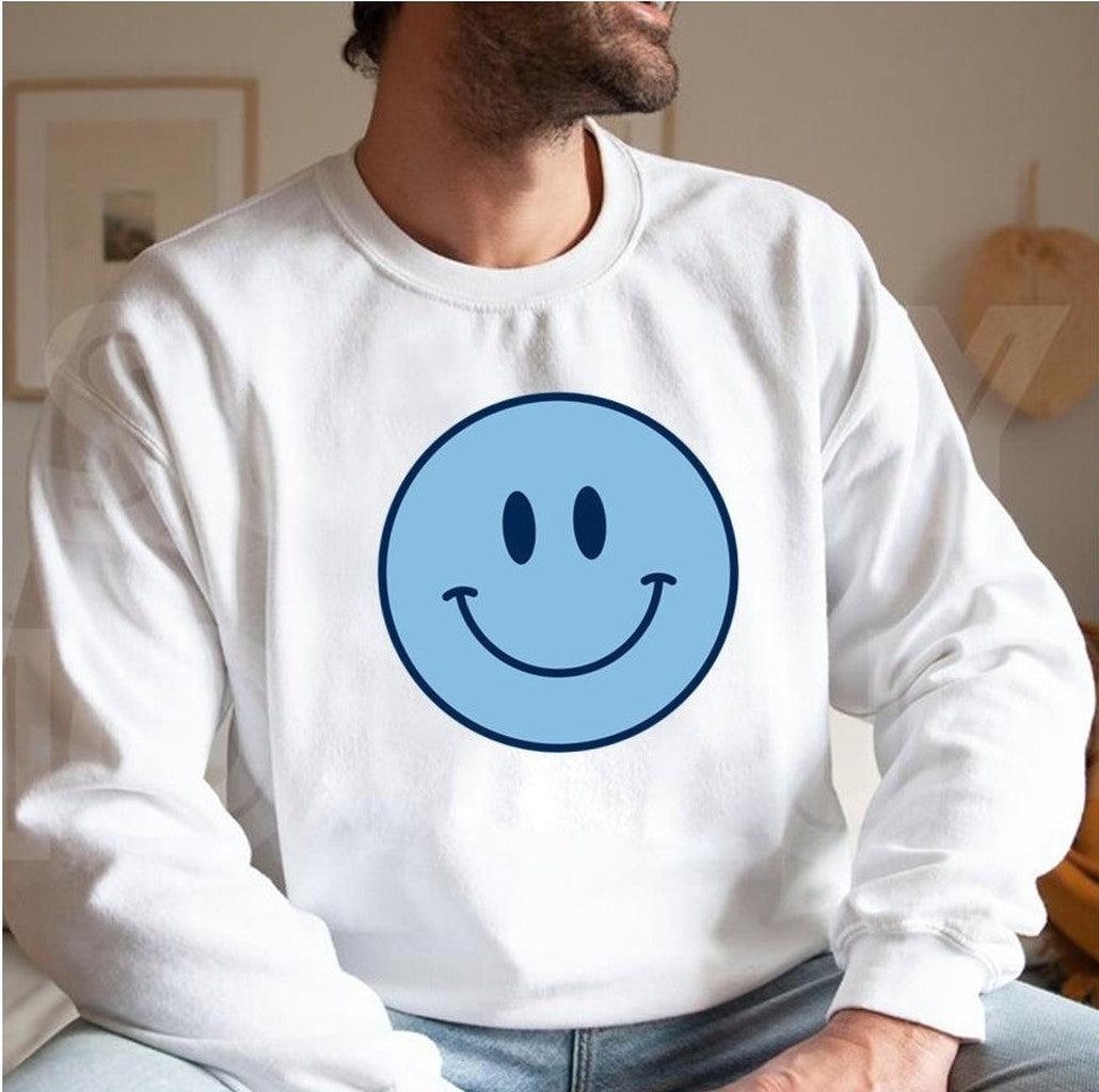 160 Mcfc Manchester City Fc Happy Face Smiley Unisex T-Shirt