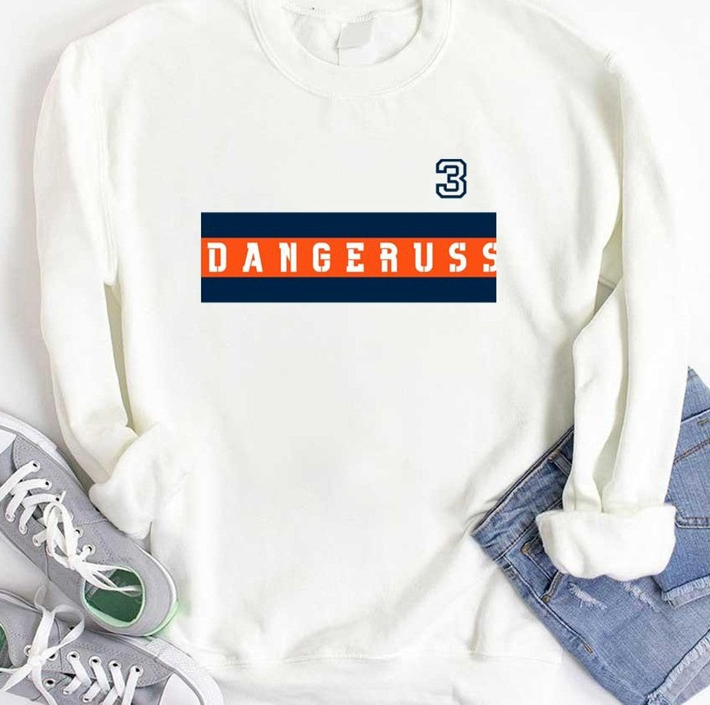 #3 Dangeruss Russell Wilson Pro Player Design Unisex Hoodie