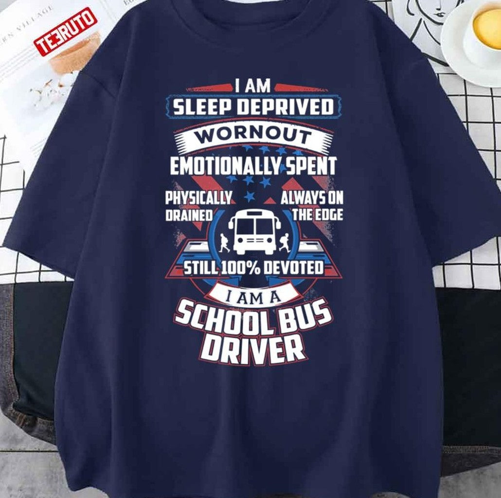 100 Devoted School Bus Driver Unisex T-Shirt