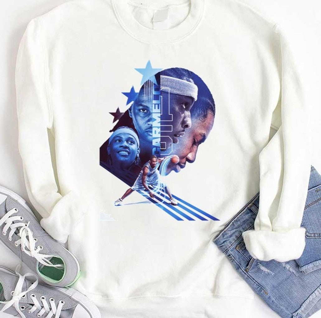 15 Prime Minimalist Design Carmelo Anthony Unisex Hoodie