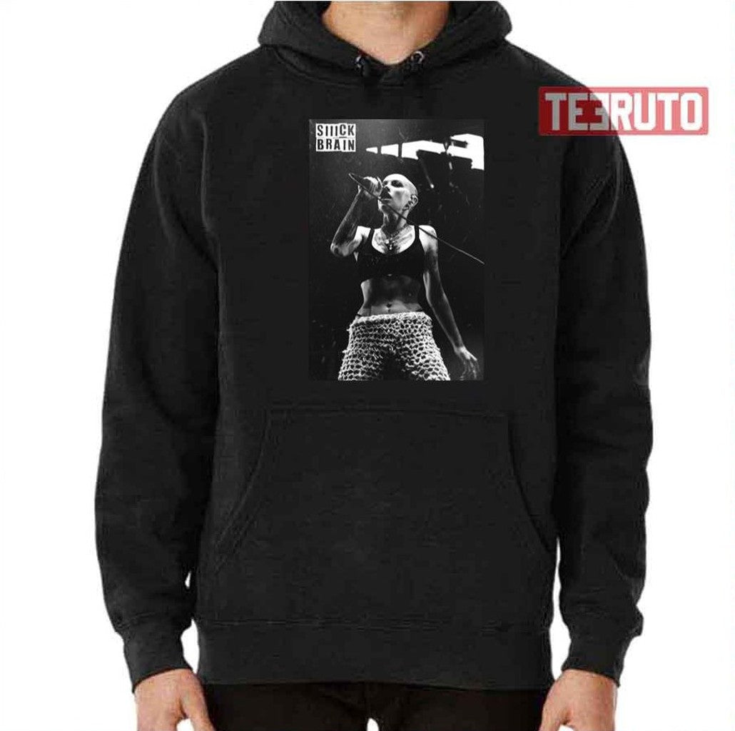 $iiick Brain Long Black Maggie Lindemann Unisex T-Shirt