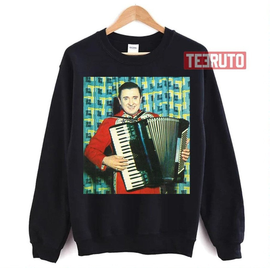 1950s Color Photo Long Frankie Yankovic Unisex T-Shirt
