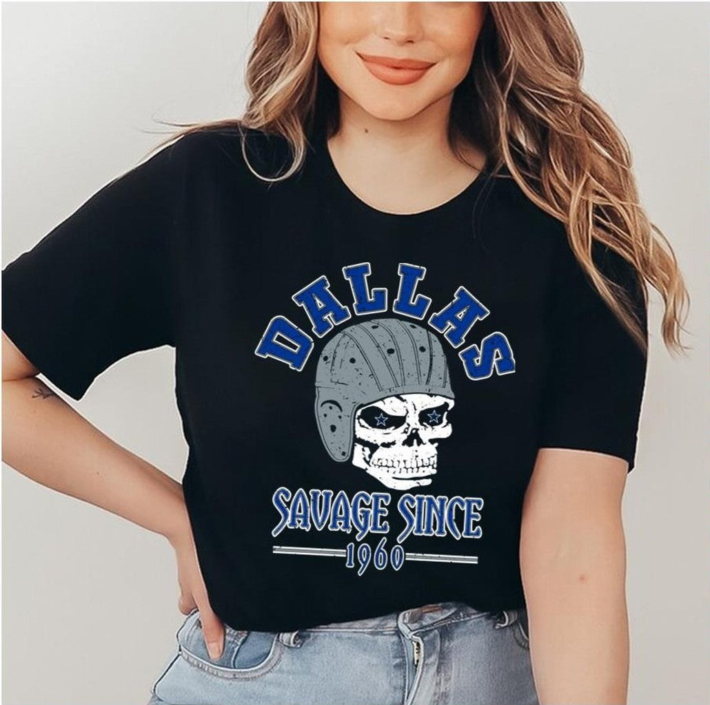 1960 Savage Skull Dallas Cowboys Unisex Sweatshirt