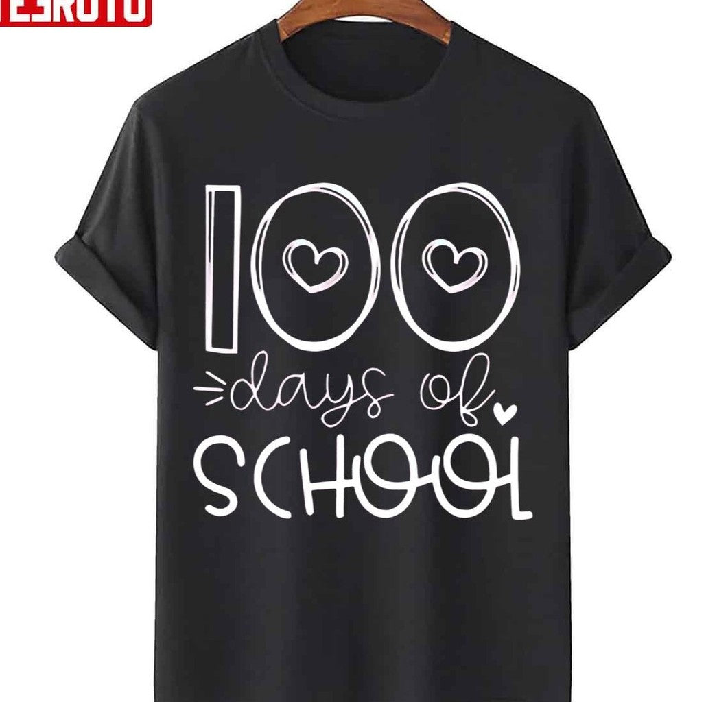 100 Days Of School Teacher Zooming Student Back To School T-Shirt